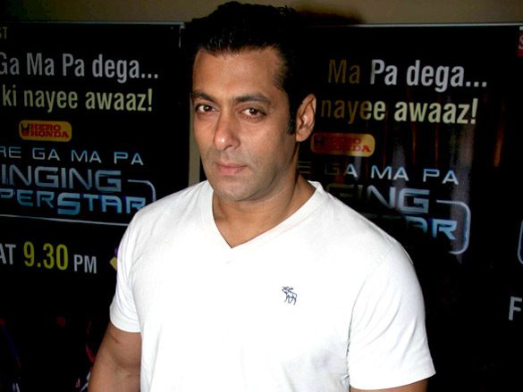 Salman Khan promoting his film Dabangg